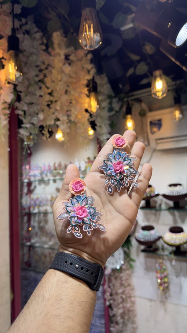 organza florista earrings