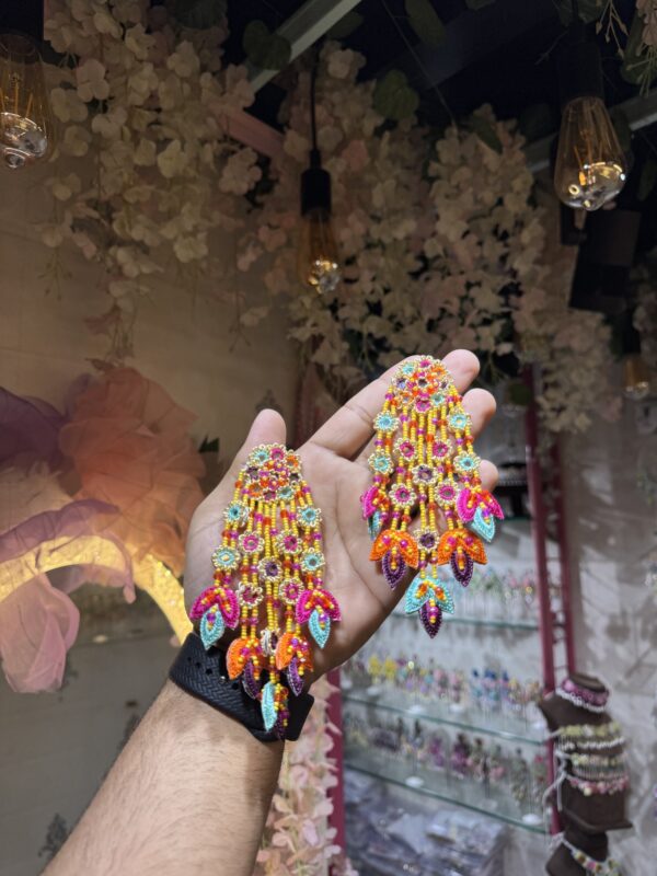 resham earrings