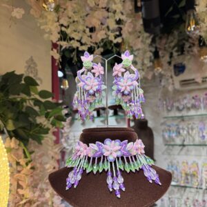 cutwork florida bridal set