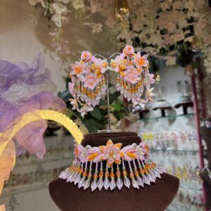 crystal bridal set