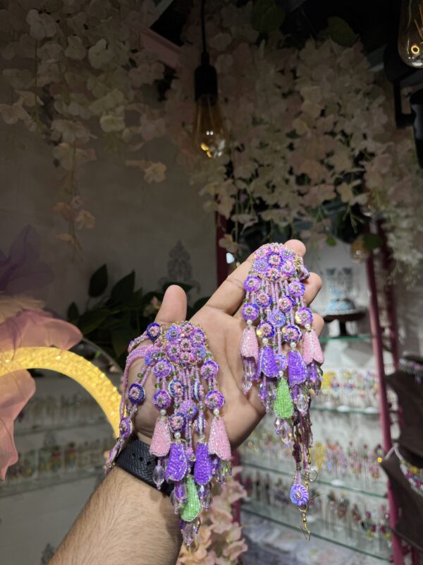 tulip earrings hathfhools tikka combo