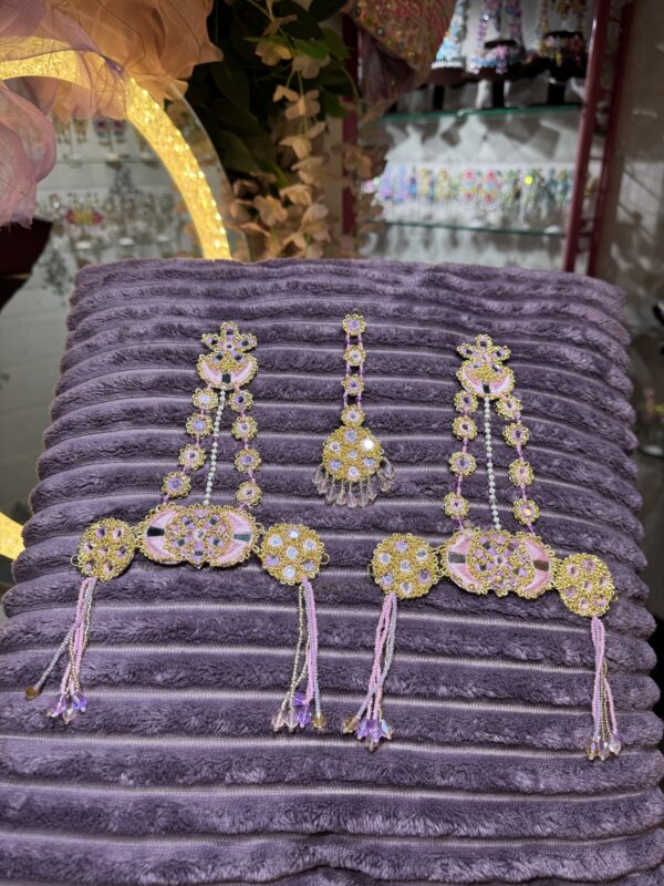 zardoshi chand bridal set - Image 2