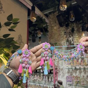 FLORIDA EARRINGS WITH EARCHAIN