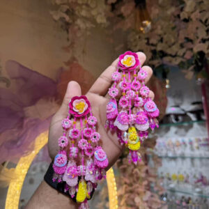 Lavish tulip earrings