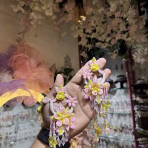 A1 ambani earrings doul tone