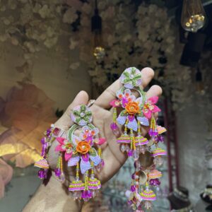 7atrang earrings with earchain