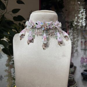 TULIP AND LEAF BRIDAL SET