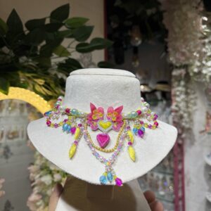 Moonlight choker earrings