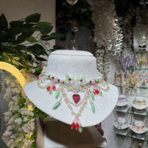 Moonlight choker earrings