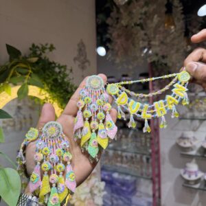 Dreamcatcher dulhan earrings