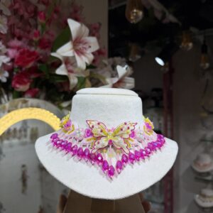 Butterfly bridal set