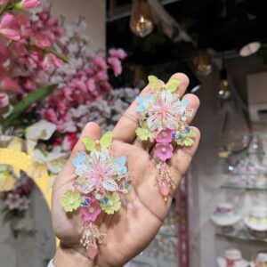 Fairy butterfly earrings