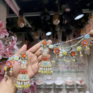 Bandhri earrings